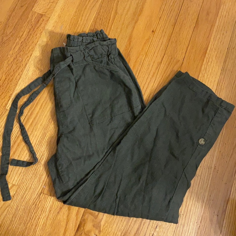 Green pants